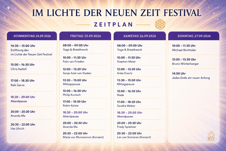 Im Lichte der Neuen Zeit 2026